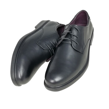 迦南天马（JIANANTIANMA）J0161头层牛皮 黑色 注塑底 防滑绝缘鞋 黑色 37企业定做