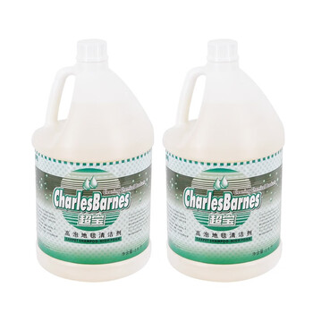 超宝（CHAOBAO）DFF007 高泡地毯清洁剂 酒店地垫清洁剂除污清洗液 3.8L*1瓶