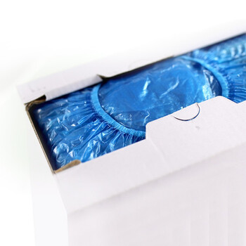 益美得 NSD-3037 全自动智能鞋套机鞋套一次性脚套防水防尘塑料套 PE塑料 100只/盒