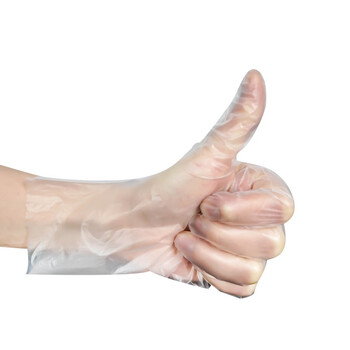 大杨一次性TPE手套 触屏卫生 100只/盒 透明030 L码大号男款码