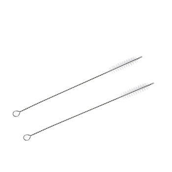 金诗洛 KSL1004 试管刷 吸管刷 清洁刷304不锈钢奶瓶吸管清洁毛刷 10支