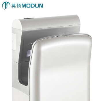 莫顿（MODUN） 喷气式干手器双面干手机酒店烘手机220*300*687MM 白色单电机M6667