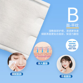 ITO化妆棉180片*1包双面三层湿敷省水卸妆棉片洁面脸部眼唇厚款