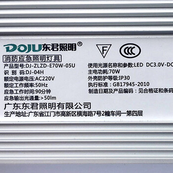 东君 大功率LED灯应急电源 12.8V 适配60W以内所有LED灯具 DJ-04H