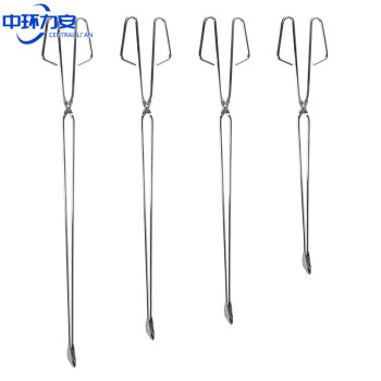 中环力安【不锈钢电镀32cm】户外环卫加长不锈钢垃圾拾物器