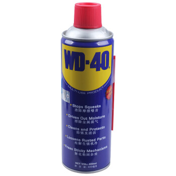 WD-40 除锈润滑 除湿防锈剂 螺丝松动剂 wd40 防锈油 多用途金属除锈润滑剂 400ml 1箱24瓶