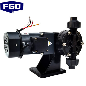 FGO 机械隔膜计量泵 PVC泵头 污水处理自动加药泵 DJ-L 120L/h 0.5mpa  功率90w