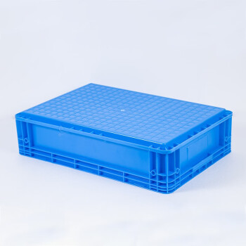 金兽物流箱外径:600*400*147mm物流箱塑料工具盒可定制GC1054加厚蓝色