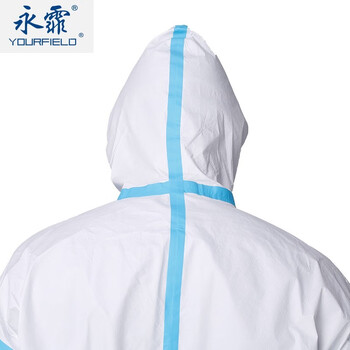 永霏YOURFIELD 一次性防护服I型连体防护服非无菌不带脚套SH定做 L码 1件