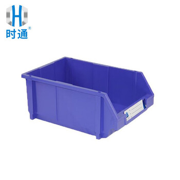 时通货架零件盒组合式加厚组合塑料斜口零件盒物料盒元件盒螺丝收纳盒工具盒160*98*70