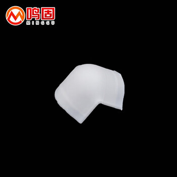 鸣固 pvc线槽配件明装 2号阳角5个装