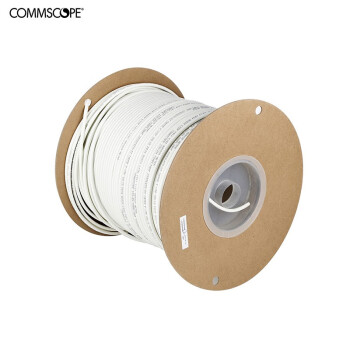 AMP NETCONNECT康普原装超五类网线（0.51±0.02mm）屏蔽网线箱线 低烟无卤外皮 305米 219420-2