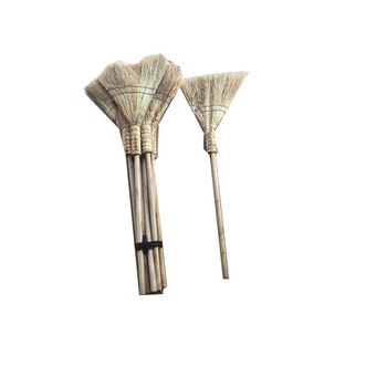 京安通木柄长把加大加厚高粱苗笤帚 扫把10把