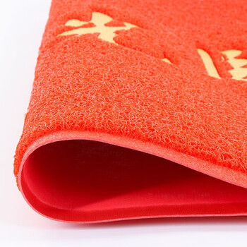 赫思迪格 JG-234 入户地垫 防滑脚垫 玄关脚垫门口地垫 加厚60*90cm 出入平安