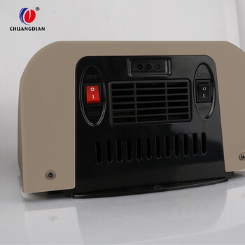 创点 全自动感应干手器 酒店宾馆烘手器 冷热卫生间干吹手器 618D-香槟色 710110