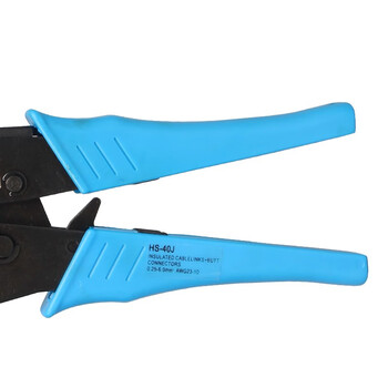 天旭棘轮式压线钳预绝缘端子压接钳0.25-6mm平方SV/RV省力接线钳电工钳HS-40J 1把