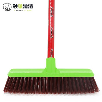 领象 长柄硬毛刷子浴室卫浴 卫生间厕所地刷 地板刷 厨房刷地墙刷地面 绿色