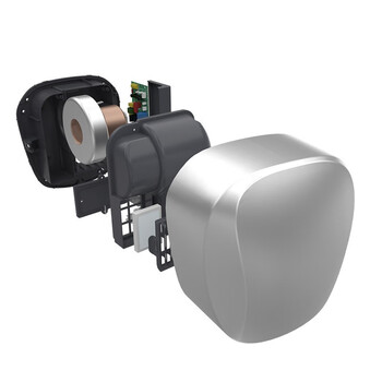 艾克（AIKE）单面感应高速高速干手机 卫生间挂壁式烘手机 304不锈钢拉丝 AK2903