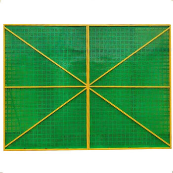 聚远 JUYUAN 钢筋爬架网片建筑网片 绿色爬架网 1.2×1.8M  1片价
