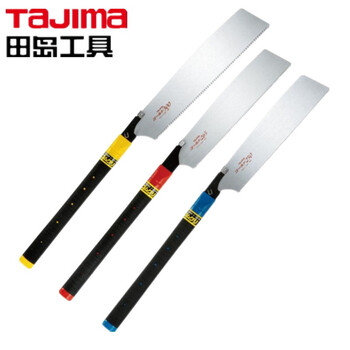 田岛（TAJIMA）GNG-250 日式橡胶手柄板锯手锯木工锯子直柄刀锯园林伐木锯 1103-2423