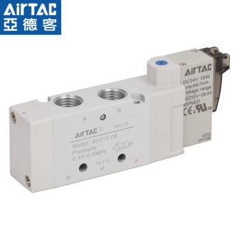 亚德客 AIRTAC 电磁阀 5V110-06A-050  AC220V