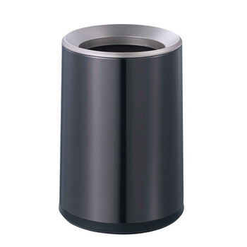 南 GPX-3G 南方锥形房间桶  黑金 银投口环 酒店客房商用果皮桶写字楼办公室废纸桶