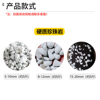 龙代 保温珍珠岩大颗粒大包泥炭陶粒 2-4mm（约10斤）