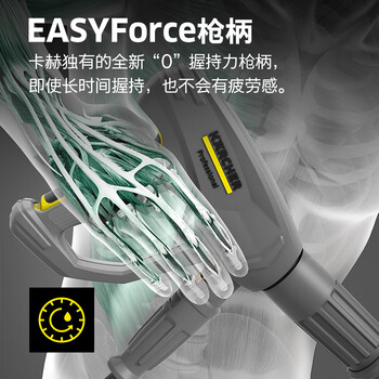 KARCHER 德国卡赫 商用洗车机工业热水高压清洗机高压水枪 重油污清洗养殖场高压清洗机 HDS 6/14 原装进口
