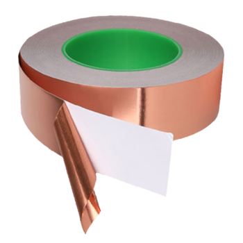 联嘉 双导耐高温铜箔胶带 坚固耐用耐寒耐温 4cm×50m×0.08mm