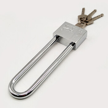 恩鸽 红环挂锁 防盗锁防水防锈防撬锁具大门锁宿舍长梁锁子 50mm 长梁（定制）