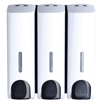 金诗洛 KSL3000 壁挂式皂液器壁挂 皂液机 沐浴露洗发水洗手液盒子瓶子 白色单头