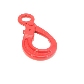 安惠（ANHUI）欧式眼自锁安全钩（L=150）G80合金钢吊钩3.15T 启达 定做 1个