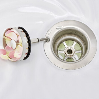 益美得 FH1347 陶瓷拖把池拖把墩布清洗盆下水器 50CM靠背手动下水送下水器