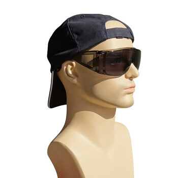 者也（ZYE）护目镜防灰尘防风沙防飞沫骑行眼镜工业打磨劳保防护眼镜抗冲击防强光电焊眼镜 灰色【强化型】