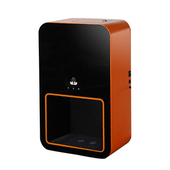 益美得 LSL33344 不锈钢2000ML移动智能洗手机免接触红外线自动感应皂液器 喷雾款（黑色）