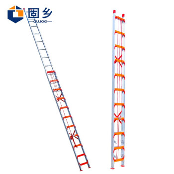 固乡 铝合金梯 伸缩梯子 升降梯 工程梯子 直梯  单面梯【升降直梯高8米】偏远地区 是否能到货咨询客服