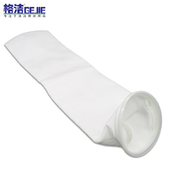 格洁PO-1-100-E聚丙烯过滤袋100μm工业滤油粉尘液体滤袋1号袋φ182×420mm×30个聚丙烯环