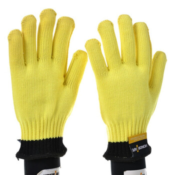 好员工 芳纶防切割手套FX100 5级防切割厨房园艺劳动工作劳保防护手套均码 10付