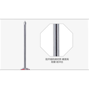 罗宾汉（RUBICON）No.101 强磁力彩条螺丝批 PH0 X 150mm 螺丝刀 十字起子 改锥