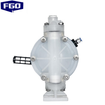 FGO 气动隔膜泵耐中等腐蚀 工程塑料+F46特氟龙 DN15 1/2寸 1m³