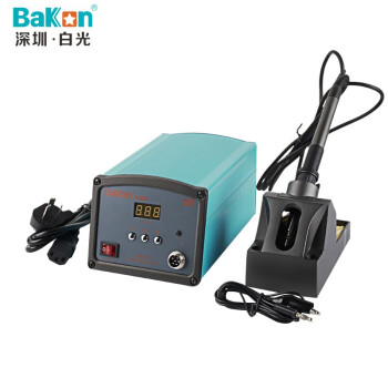深圳白光(BAKON)BK3300电焊台可调温恒温数显高频无铅焊台数显控温自动休眠校准200W