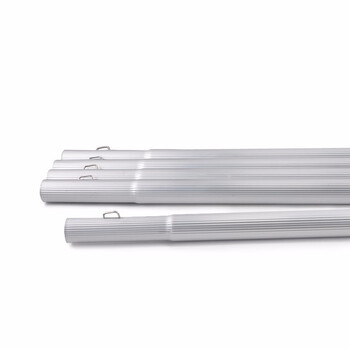 兰诗（LAUTEE）L-2041 一支杆中间节配件 铝合金拼接杆 1.5米中间节