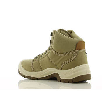 鞍琸宜 SAFETY JOGGER DESERT S1P 钢质防砸包头防刺穿中底帆布安全鞋 卡其色 44码 1双