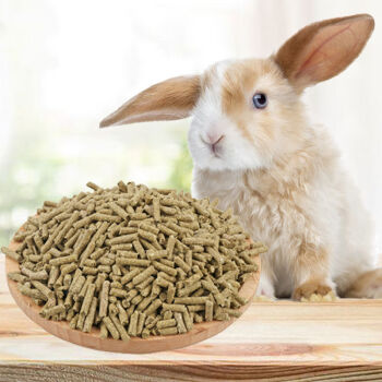 兔粮5斤幼兔成年家兔兔饲料宠物用品兔子家养荷兰猪豚鼠500g粮食5斤装