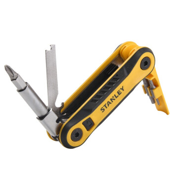 史丹利STANLEY 12合1多功能折叠工具 多功能螺丝刀组合套装 STHT80699-23