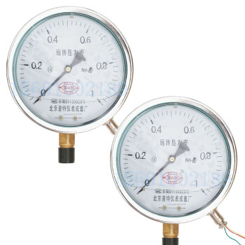 普特 Y100 0-1.6Mpa 径向 远传压力表