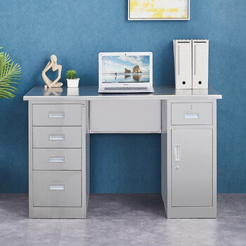 贺曼201不锈钢工作台 1.2米车间生产线组装台工厂检验桌四斗一门高750长1200深600