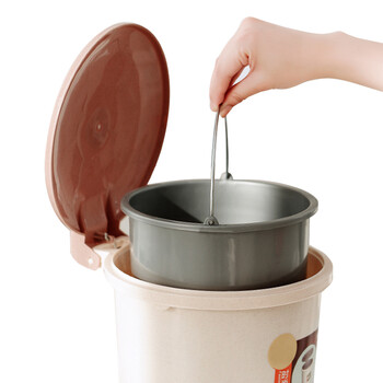 兰诗HR-006 垃圾桶脚踩式有盖垃圾桶