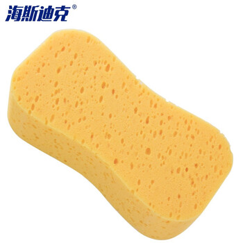 海斯迪克 HKQS-173 8字型珊瑚海绵 大号清洁清洗海绵 8字型珊瑚海绵 擦拭吸水海绵 （2个）