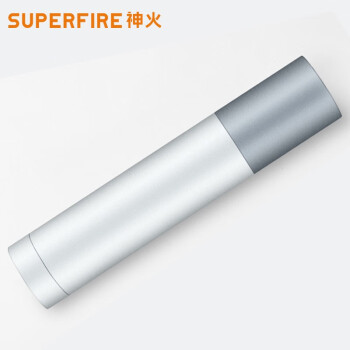神火（supfire） S11-F USB充电式小巧型S11-F变焦版手电筒定做 银色